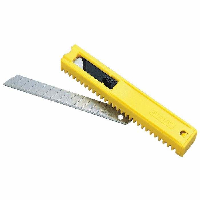 Stanley 18mm Snap-Off Blades (Pack 5)