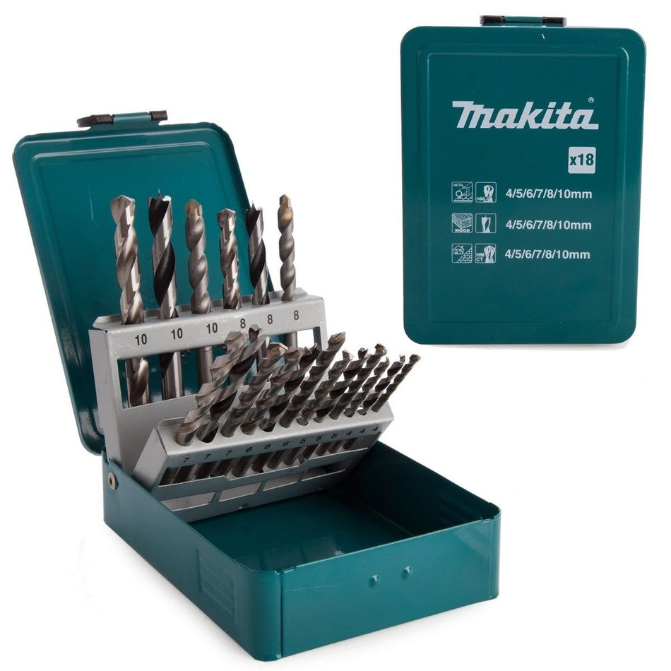 Makita D-47173 18 Piece Drill Set