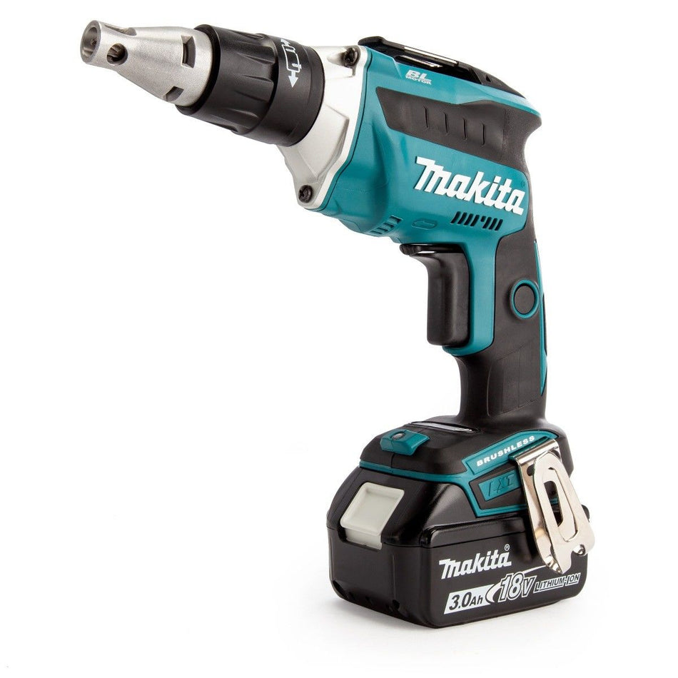 Makita DFS452FJX2 18V Drywall Screwdriver with 1 x 3.0ah Li-ion Battery