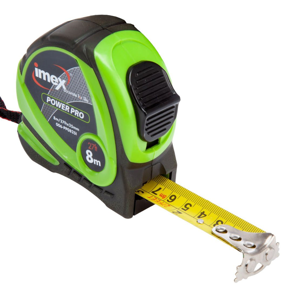 Imex Power-Pro 8m Tape Measure
