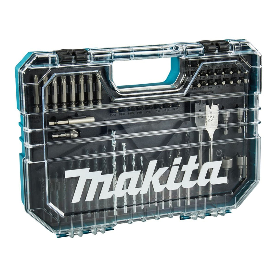 Makita E-15126 1/4 Hex Drill & Bit Set (75 Piece)