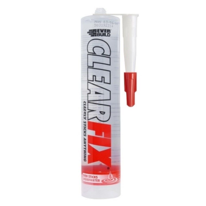Everbuild Clear Fix Grab Adhesive 300ml