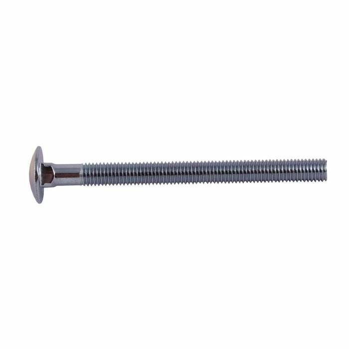 Carriage Bolts with Nuts BZP M10 x 100 (Box of 25)