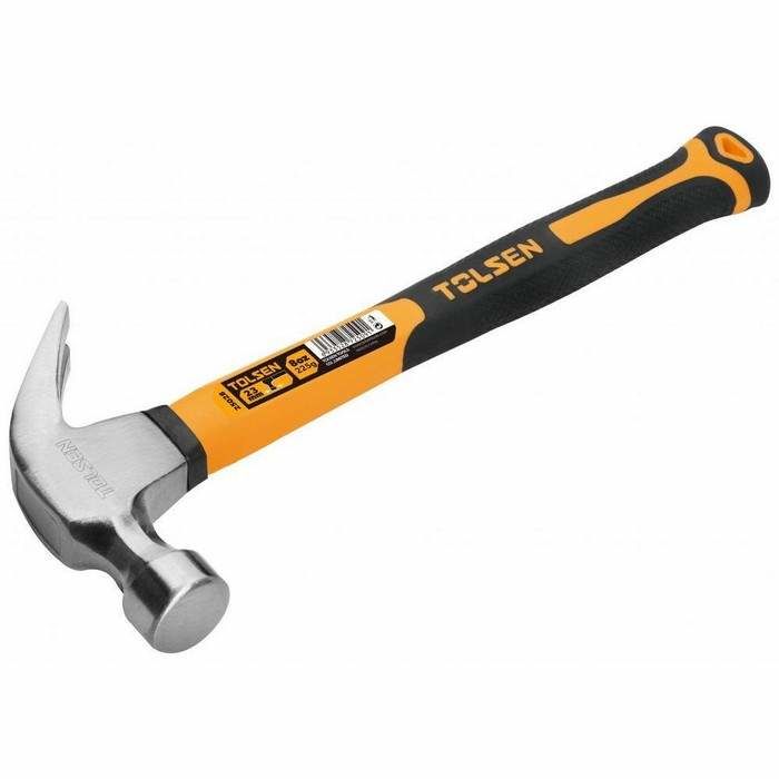 Tolsen 16OZ Fibreglass Claw Hammer