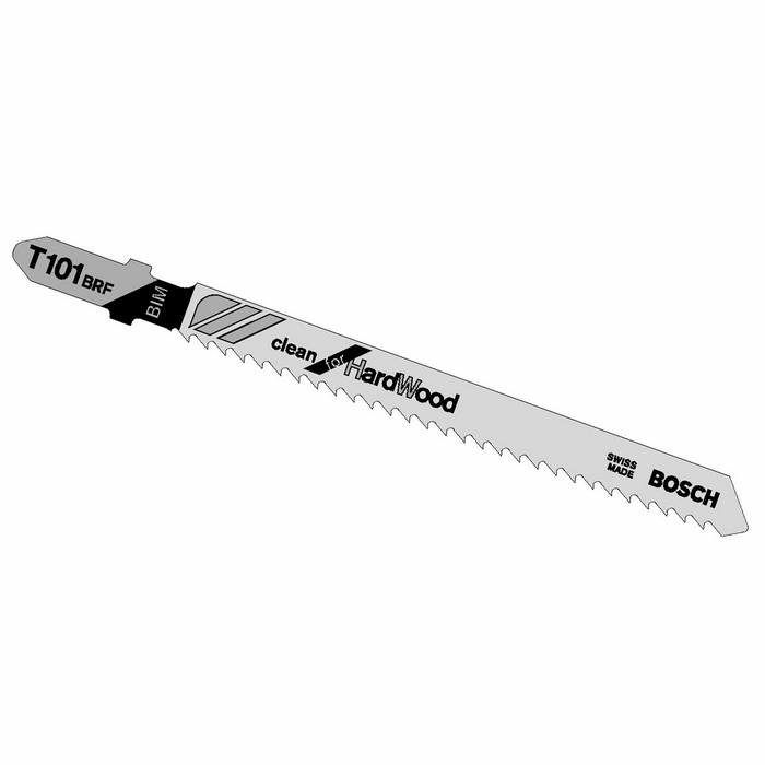 Bosch T101BRF Jigsaw Blades For Hard Wood (Pack of 5)