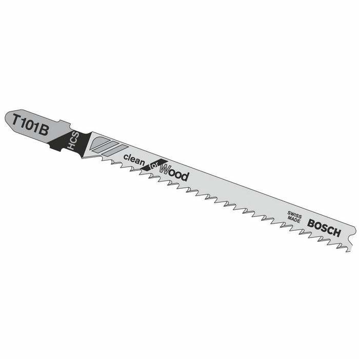 Bosch T101B Jigsaw Blades Wood Type (Pack of 5)