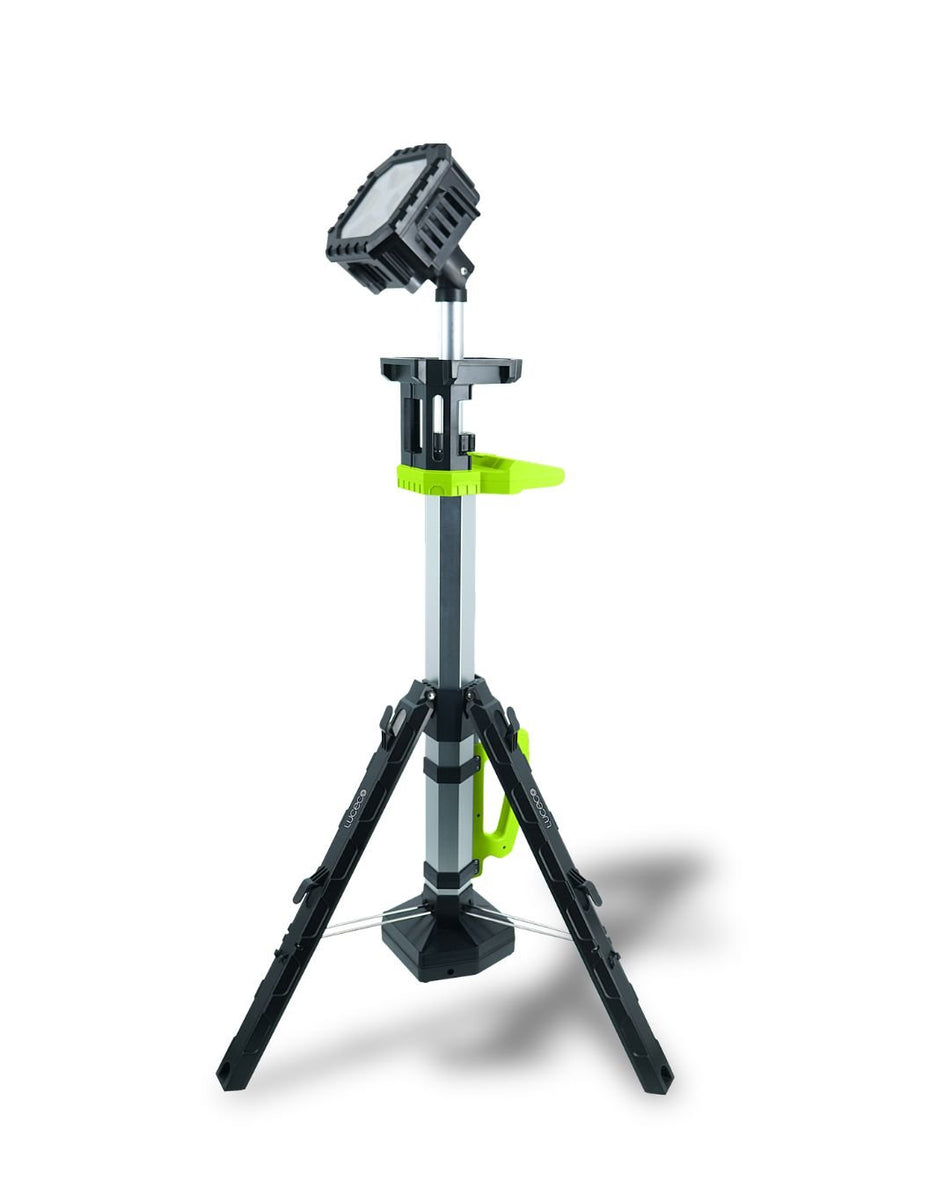 Luceco UniVolt 18V-20V 7500lm LED Telescopic Tripod Work Light