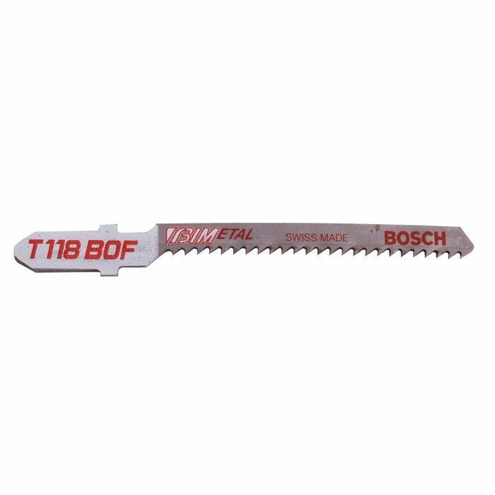 Bosch Jigsaw Blades Bi-Metal Type T118BOF (Pack of 5)