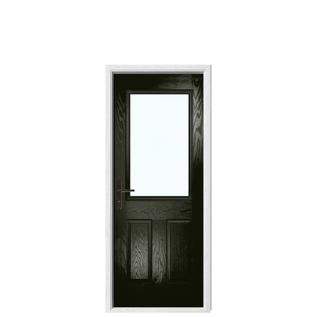 COMPOSITE DOOR WITH GLASS PANEL