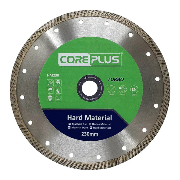 Core Plus diamond saw blade for hard material.