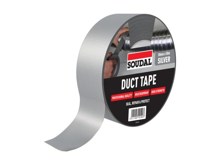 Soudal Duct Tape Silver - 50mm x50m