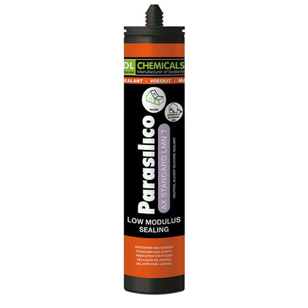 Parasilico sealant tube on a white background