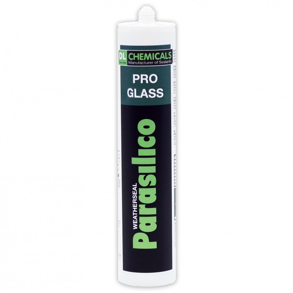 A tube of Parasilico brand silicone sealant in Anthracite Grey color, 310ml size, with branding and product information printed on the side.