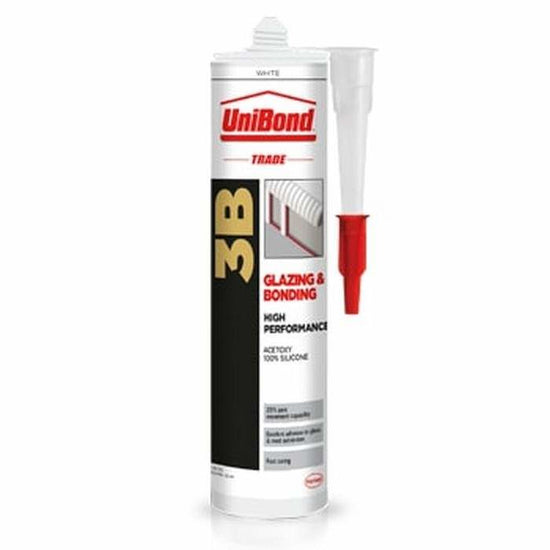 UniBond Trade 3B High Peformance Acetoxy Silicone Grey 300ml – Ace Fixings