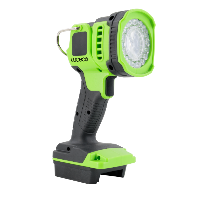 Luceco Univolt 18V-20V LED 2000lm Inspection Tilt Spotlight