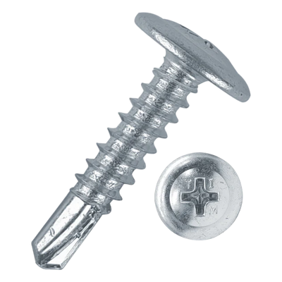 Self Drilling Wafer Head Screws 13mm (Boxed 1000)