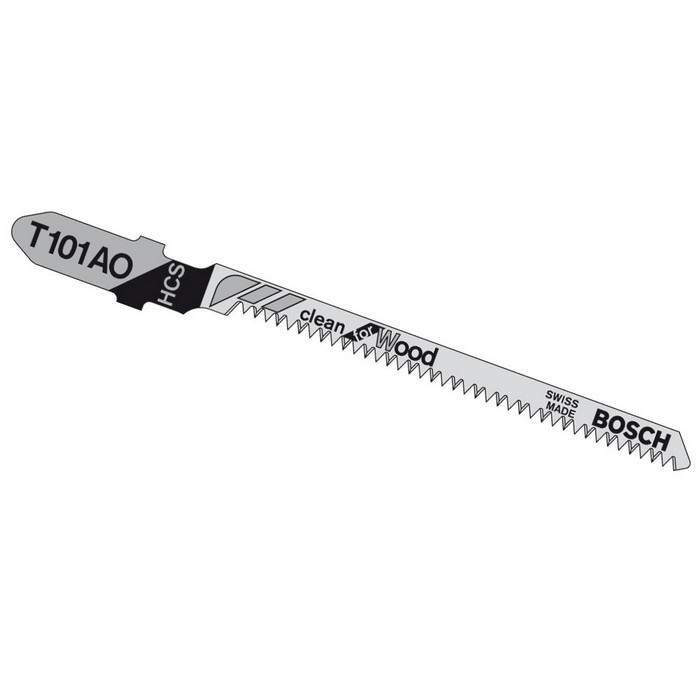 Bosch T101AO Jigsaw Blades Wood Type (Pack of 5)