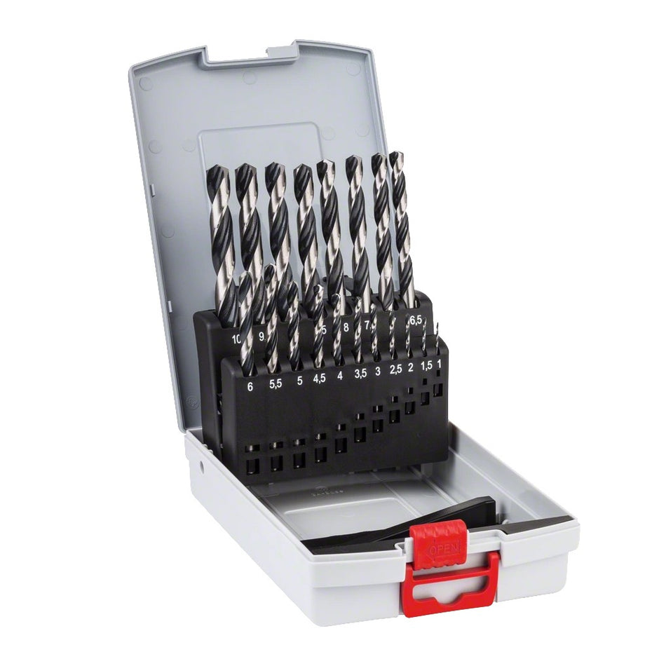 Bosch HSS Twist Drill Bit POINTTEQ Set 19-Pieces
