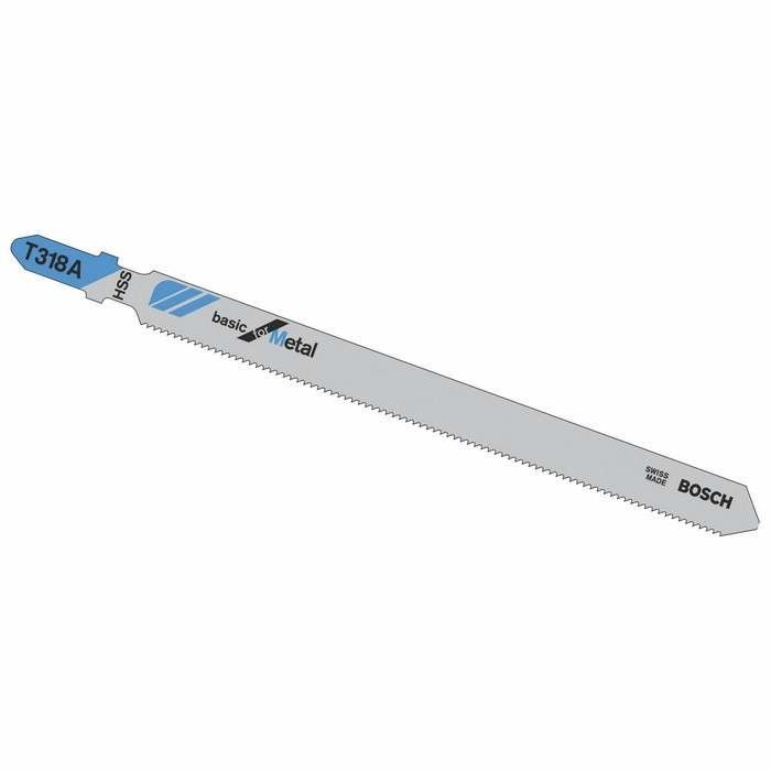 Bosch T318A Jigsaw Blades For Metal (Pack of 5)