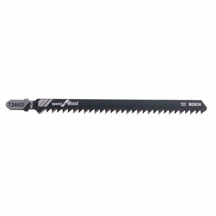 Bosch Jigsaw Blades Wood Type T344D (Pack of 3)