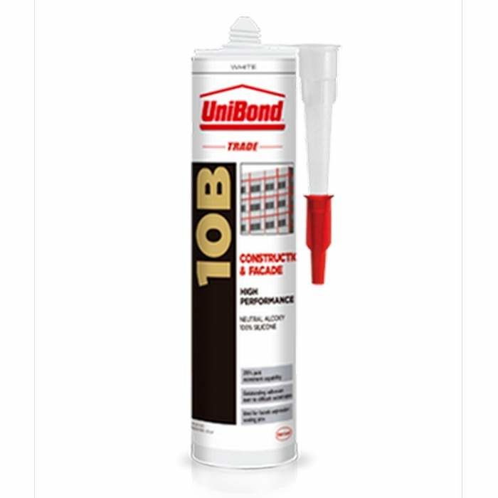 UniBond 10B Alcoxy Silicone Black 300ml